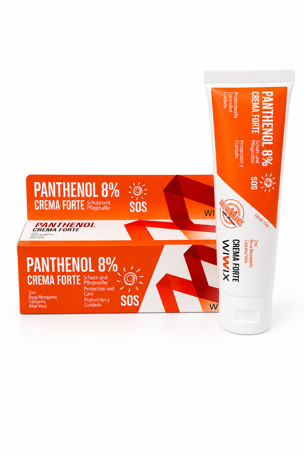 WIWIX PANTHENOL 8% GEL CREMA 75ml (WIWIX PANTHENOL 8% GEL CREMA 75ml)
